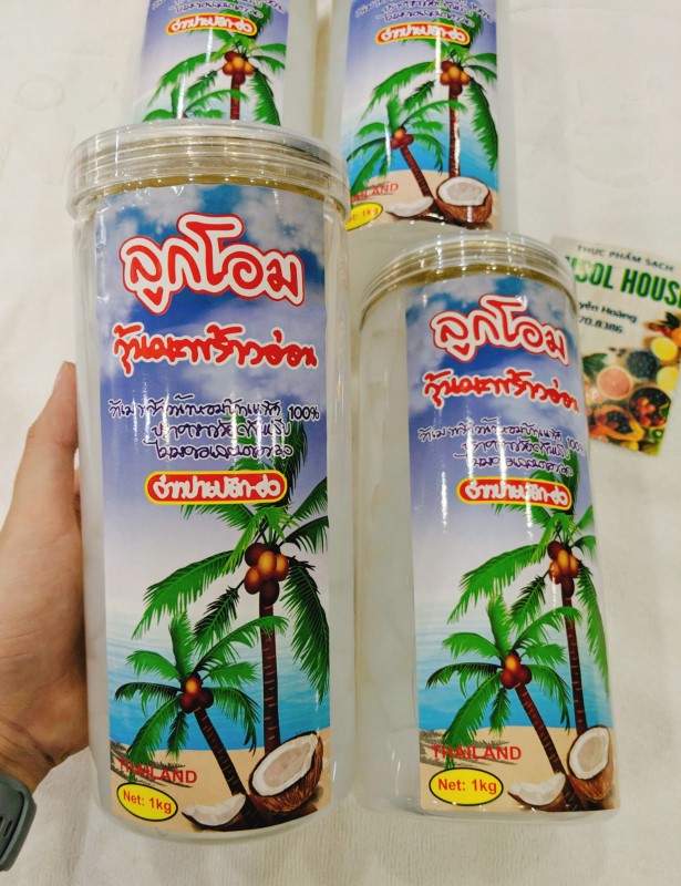 Thạch Dừa Thái - hũ 1kg
